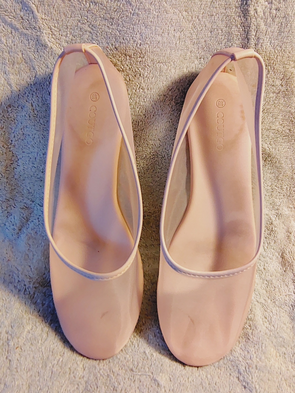 Pink Women's Sheer Ballet Flats